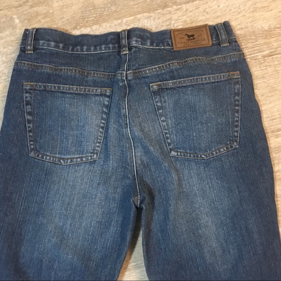 Ralph Lauren Jeans 6 straight leg high rise 10” - Picture 3 of 6